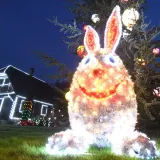 Čak 60.000 svjetlećih pisanica krasi imanje Salaj: Pogledajte najljep&scaron;u uskrsnu bajku