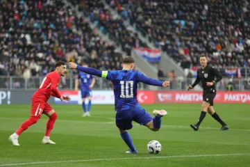GOOOL!!! Hrvatska povela nakon skoro dvosatne pauze i kaosa na Opus Areni