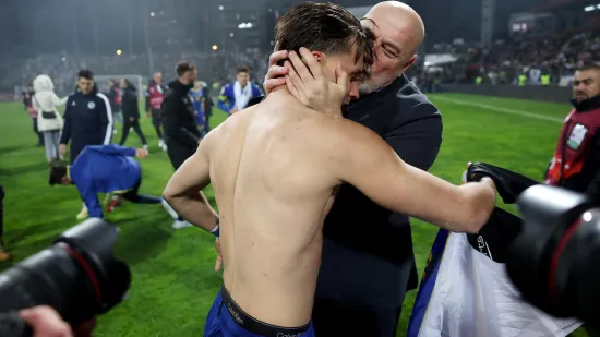 Nezapamćeno slavlje u Zenici: Pogledajte lica Talijana nakon dramatičnog raspleta i kako je Džeko izgledao