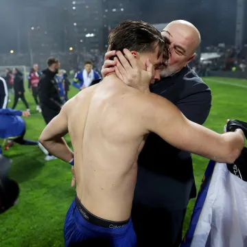 Nezapamćeno slavlje u Zenici: Pogledajte lica Talijana nakon dramatičnog raspleta i kako je Džeko izgledao