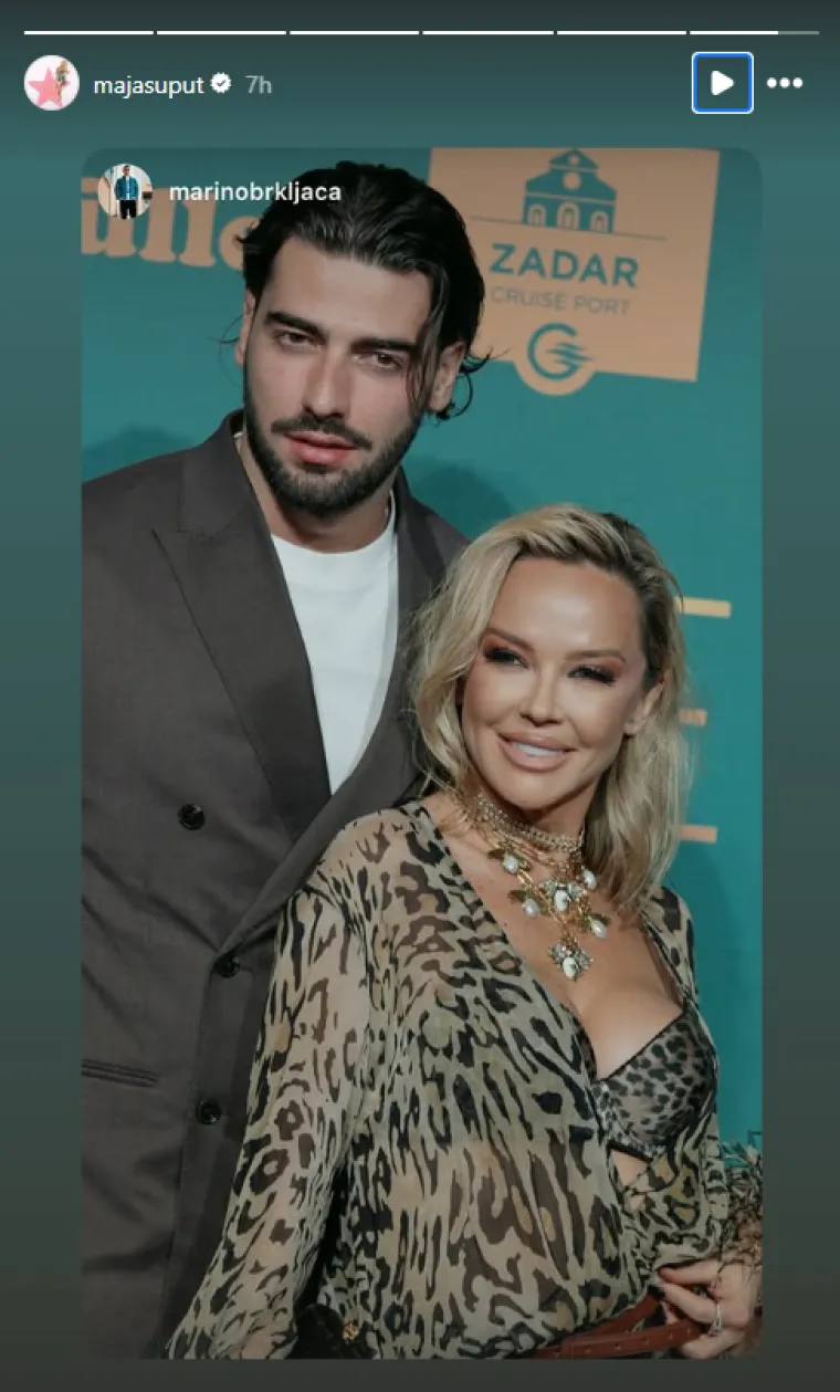 &Scaron;ime nije skidao ruke s Maje u izazovnoj haljini: Zajedničkim izlaskom zapalili Zadar