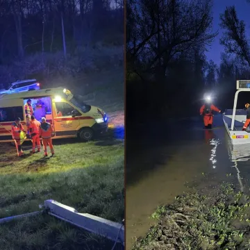 Pogledajte prizore noćne drame, iz Save izvukli 30 ljudi: 'Zapeli su u močvari'