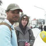 Bura pokazuje zube, a američki mornari u Splitu traže dobru zabavu: 'Malo je drugačije'