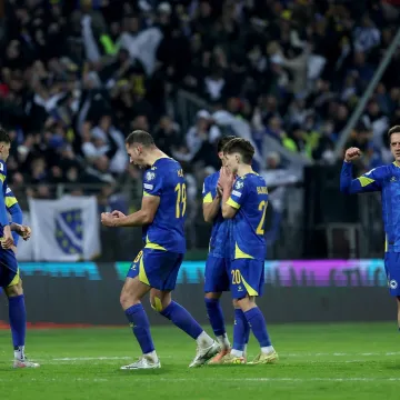 Reprezentacija BiH slavila uz stihove: 'Ja sam iz Bosne, odvedi me u Ameriku'