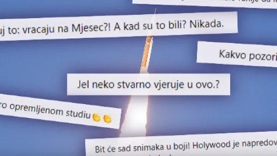 Dok NASA juri prema Mjesecu, teoretičari 'raskrinkavaju' prevaru: 'Netko stvarno vjeruje u to?'