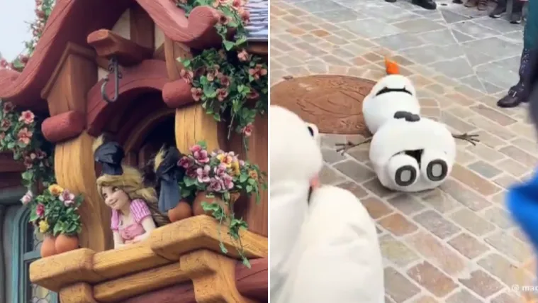 &Scaron;to se događa s Disneyjevim junacima? Zlatokosi vrane čupaju kosu, Olaf kolabirao ispred djece