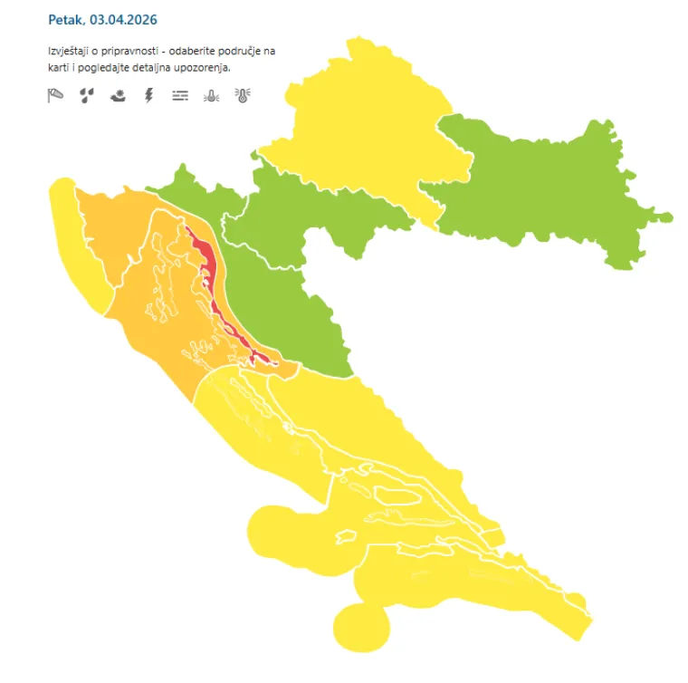 Orkanska oluja napravila probleme u dijelu zemlje: Informirajte se prije nego &scaron;to krenete na put!