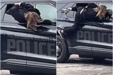 S lisicama pobjegla kroz prozor policijskog auta: Pogledajte ove akrobacije