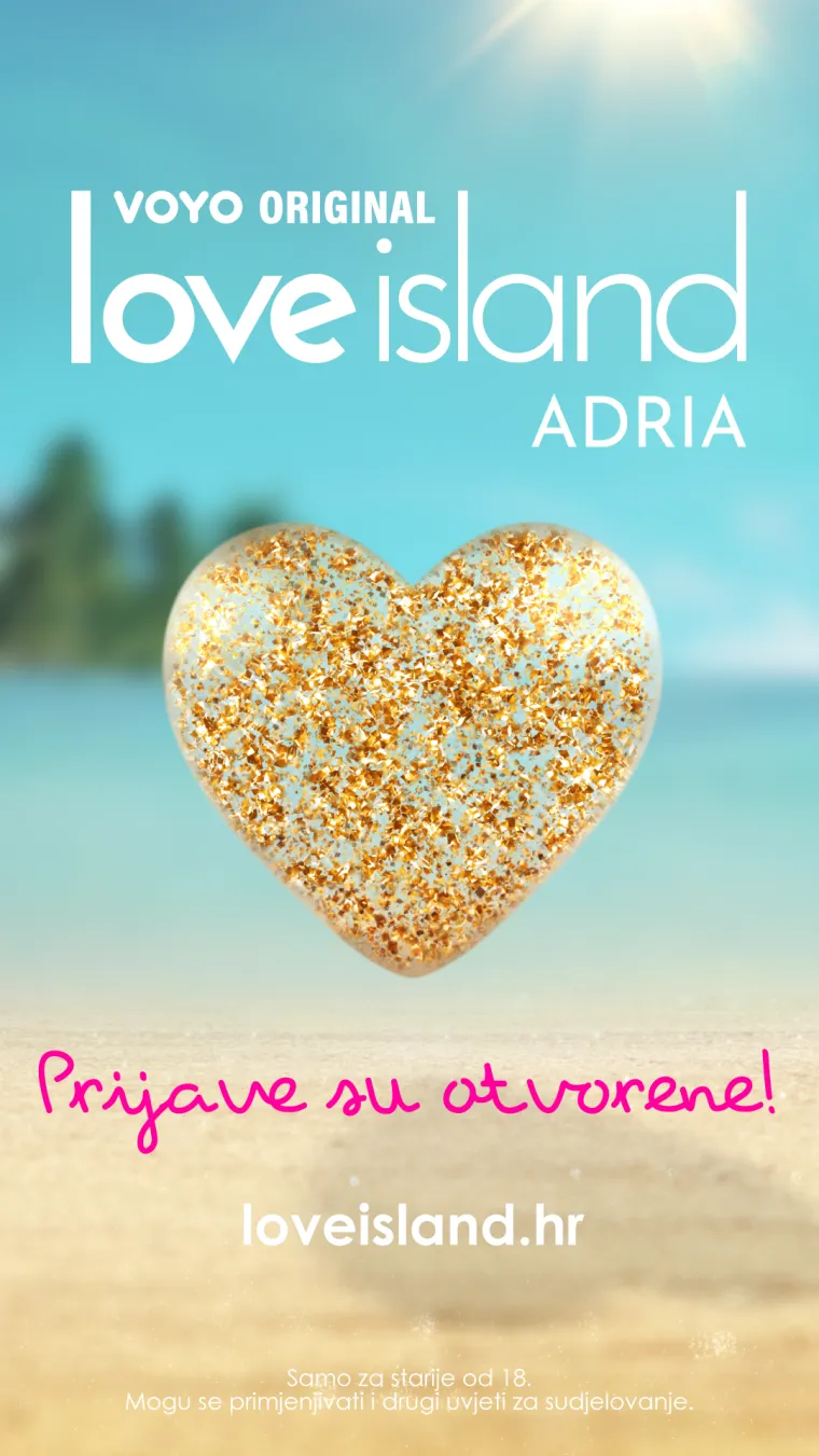 Najuspje&scaron;niji dating show stiže: Love Island Adria traži najhrabrije singl kandidate iz Hrvatske