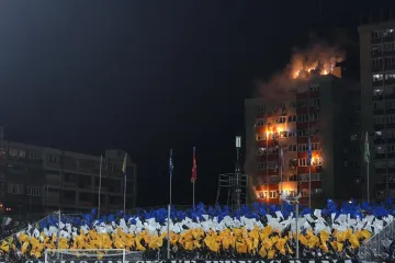 Slike spektakularne bakljade u Zenici obi&scaron;le svijet: Otkrivena pozadina priče