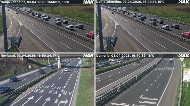 Kaos na autocestama popu&scaron;ta, ali bura stvara nove probleme: Evo gdje se ne može voziti