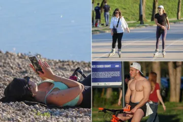 Jarun je bio krcat na sunčani Uskrs: Djevojke na rolama, mladić bez majice, mnogi su privukli pažnju