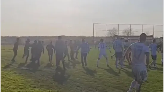 Kaos na terenu u Srbiji: Navijači uletjeli i napali igrače usred utakmice