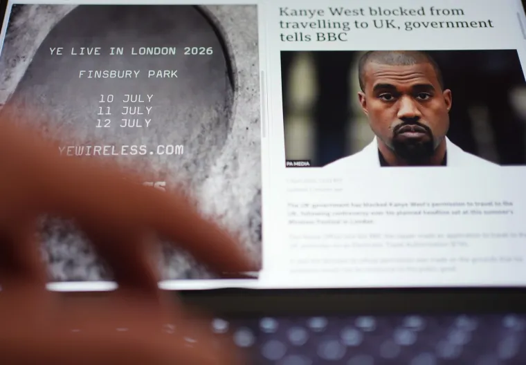 &Scaron;ok u Londonu! Kanye West zabranjen u UK, Wireless Festival otkazan