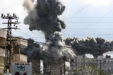 Pakao u Bejrutu! Više od 100 meta pogođeno u 10 minuta: 'Doći će red i na njega'