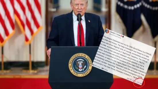 Ovo je Donald Trump objavio u 02.01 sati po hrvatskom vremenu