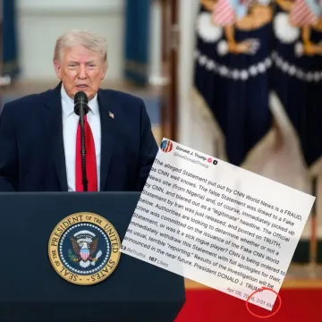 Ovo je Donald Trump objavio u 02.01 sati po hrvatskom vremenu