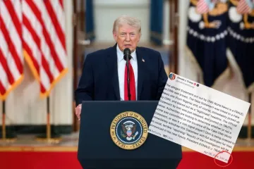 Ovo je Donald Trump objavio u 02.01 sati po hrvatskom vremenu