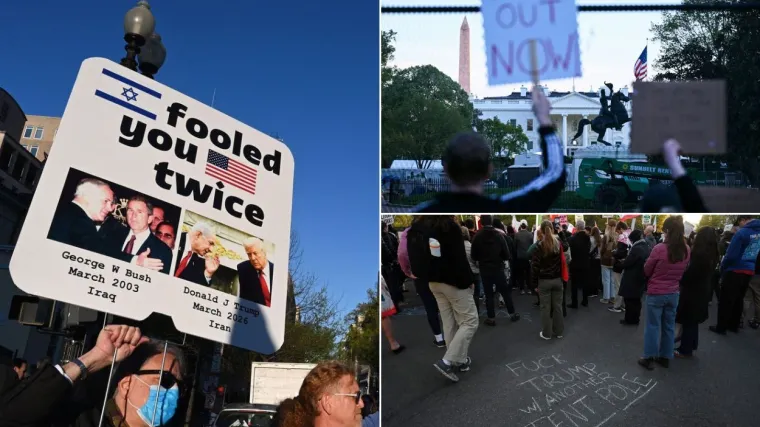 Prizori ispred Bijele kuće: Dok Trump donosi odluke, ispred njegovog doma stigli prosvjednici