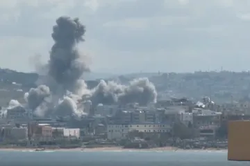 Ogromna eksplozija: Pogledajte napad na Libanon nakon izraelske naredbe o evakuaciji