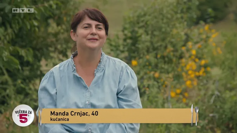 Danas za ekipu 'Večere za 5' kuha domaćica Manda: 'Mislim da je ona jaka konkurencija'