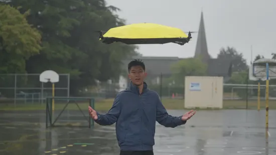 Umjetnom inteligencijom protiv ki&scaron;e: Izmislio ki&scaron;obran kojeg ne morate držati u rukama