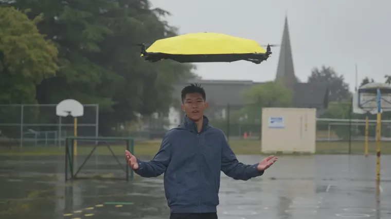 Umjetnom inteligencijom protiv ki&scaron;e: Izmislio ki&scaron;obran kojeg ne morate držati u rukama