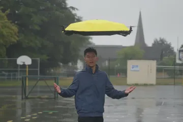 Umjetnom inteligencijom protiv ki&scaron;e: Izmislio ki&scaron;obran kojeg ne morate držati u rukama