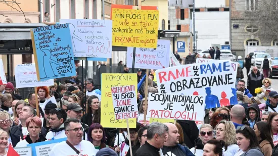 Hrvati će ponovno na ulice zbog malih plaća i mirovina: 'Borimo se kako bi preživjeli...'