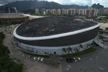 Dramatična bitka s vatrom koja je zahvatila biciklistički velodrom u Brazilu