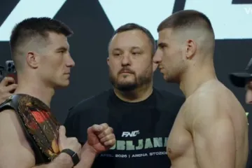 Pogledajte sučeljavanje uoči glavnog meča spektakularne borilačke večeri