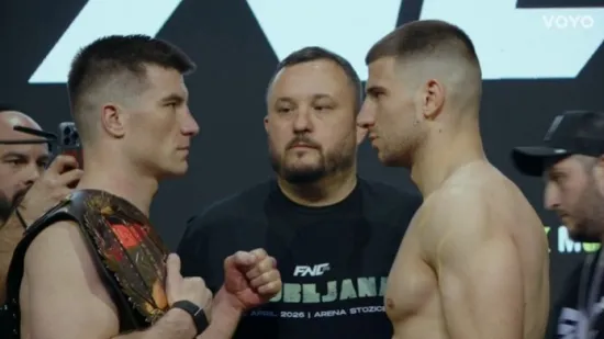 FNC Ljubljana pred vratima: Večer prepuna borbe nudi dvije za titulu