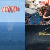 Prizori koji govore sve! Astronauti uspje&scaron;no stigli na Zemlju: Pogledajte trenutak kad su sletjeli u Tihi ocean
