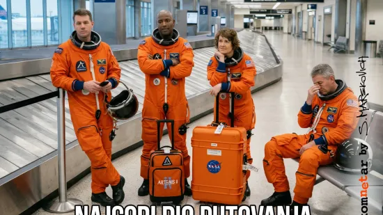 Artemis II je sletio