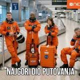 Artemis II je sletio