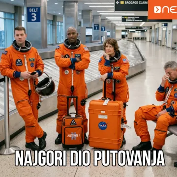 Artemis II je sletio