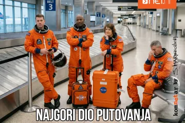 Artemis II je sletio