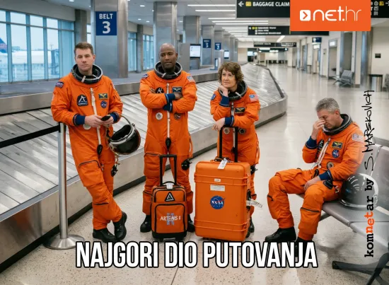 Artemis II je sletio