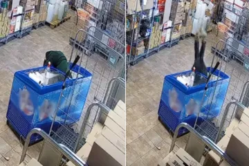 Hit video iz trgovine u Zagrebu: Pogledajte trenutak kada je prodavačica 'nestala' u &scaron;krinji za sladoled