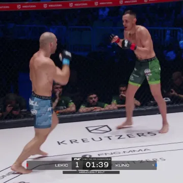 Kakva moć! Klinc i Lekić razmijenili par eksplozivnih udaraca