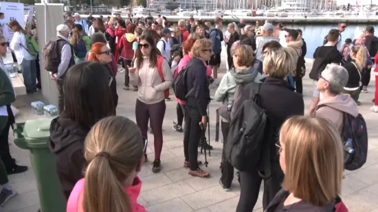Vi&scaron;e od 300 sudionika pje&scaron;ačilo od Fažane do Pule s jednim plemenitim ciljem: 'Za one koji ne mogu'