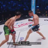 Budimir jedva stajao na nogama protiv srpskog borca