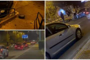 Policija nam otkrila detalje brutalnog sudara BMW-a i Tesle: Dijelovi letjeli posvuda, o&scaron;tećen i parkirani auto