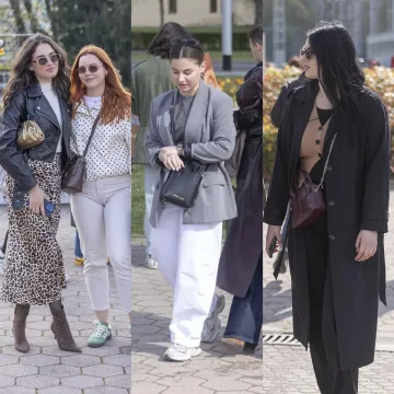 Atraktivna Slavonka u leopard suknji mamila poglede na 'buvljaku', a ni druge legice nisu podbacile