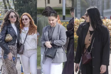 Atraktivna Slavonka u leopard suknji mamila poglede na 'buvljaku', a ni druge legice nisu podbacile