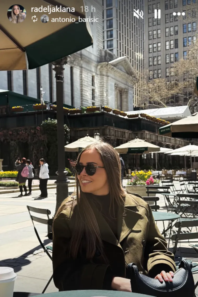Lana Radeljak uživa u New Yorku sa zaručnikom: Kava, &scaron;etnje i utakmica u Madison Square Gardenu