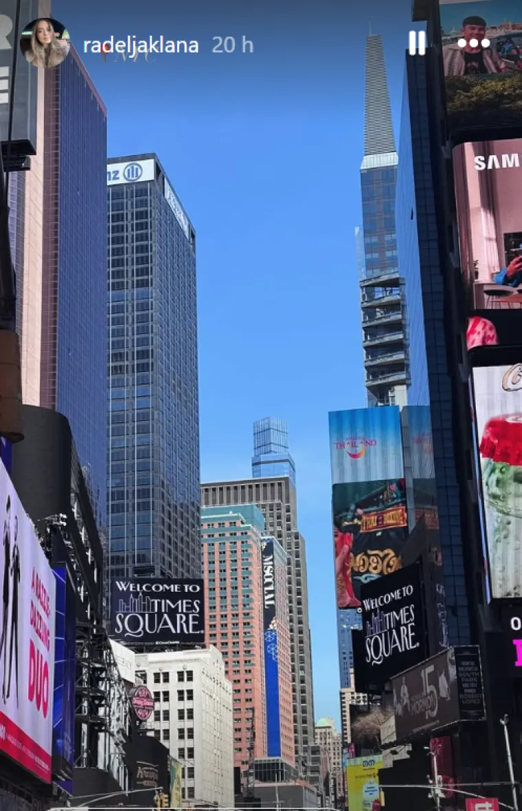 Lana Radeljak uživa u New Yorku sa zaručnikom: Kava, &scaron;etnje i utakmica u Madison Square Gardenu