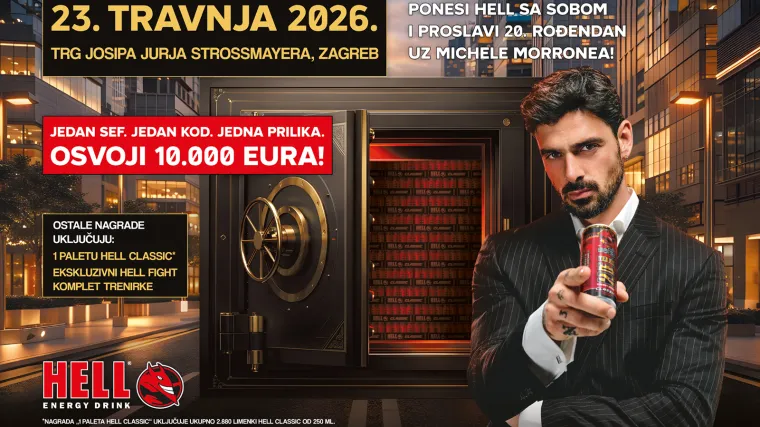 Michele Morrone dolazi na veliko HELL slavlje u Zagreb