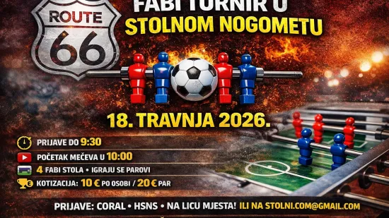 Stolni nogomet ponovno puni kafiće: Zagreb ovog vikenda igra kao nekad