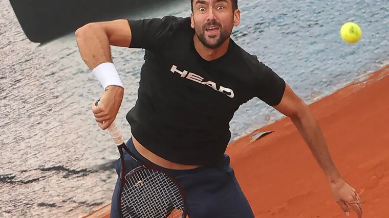 Neuspje&scaron;an povratak Čilića: Po vrlo hladnom vremenu puno se bolje sna&scaron;ao 10 godina mlađi Nijemac